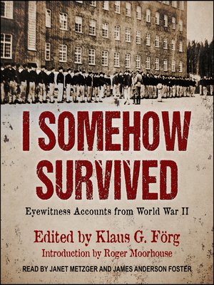 cover image of I Somehow Survived